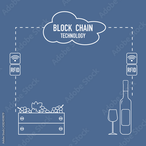 Blockchain. RFID technology. Winemaking.