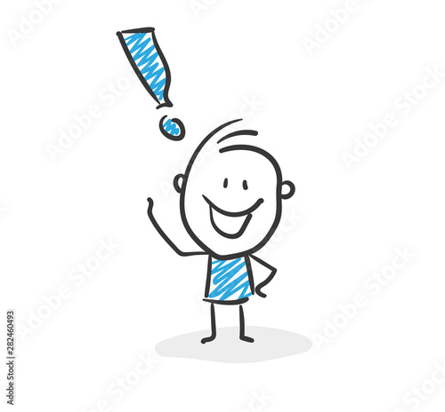 Stickman Blue:  Answer. (Nr. 3)	