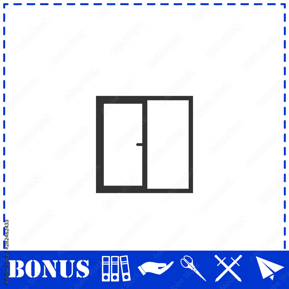 Window icon flat Window icon flat