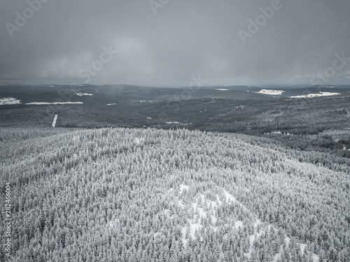 The Sumava National Park or Bohemian Forest National Park is a national park in the South Bohemian regions of the Czech Republic  along the border with Germany and Austria. NP is protcted by UNESCO. photo