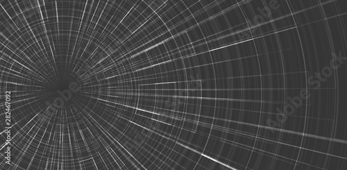 Hyperspace speed motion on Black background,warp and expanding movement concept,vector Illustration.