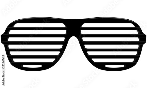 Brindled or latticed sunglasses