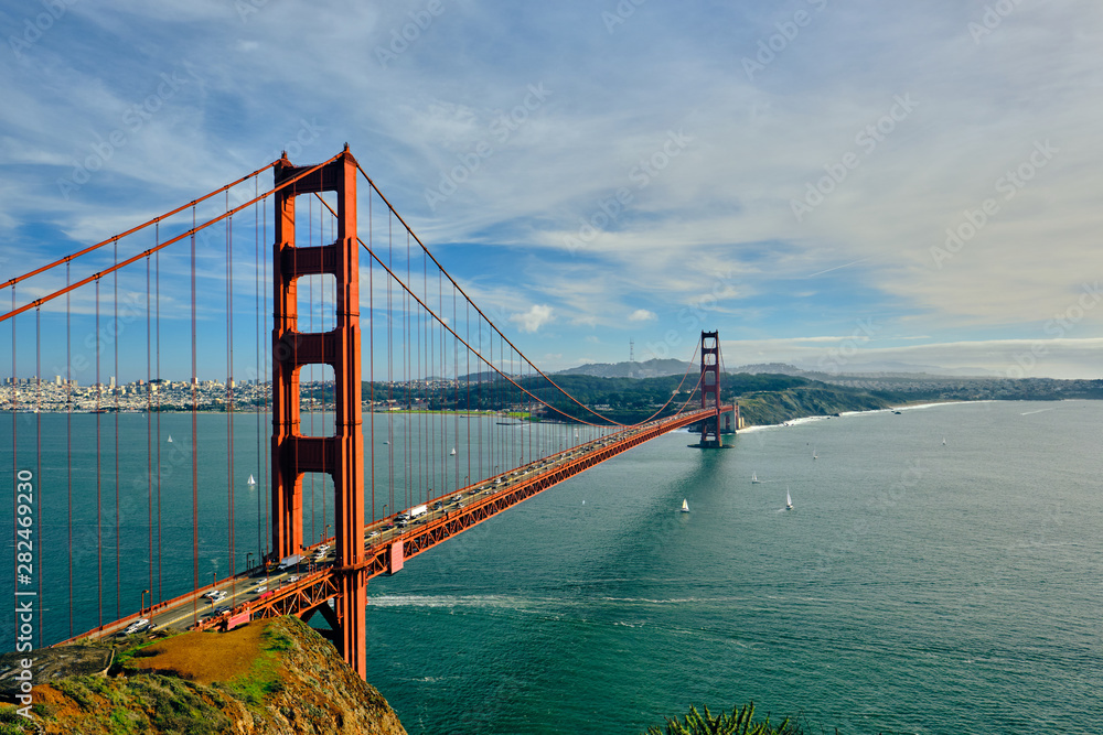 Obraz premium Golden Gate Bridge, San Francisco, California, USA