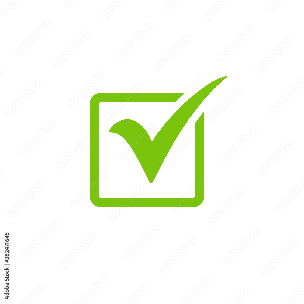 Shield with check mark icon, Tick mark symbol vector Shield with check mark icon, Tick mark symbol vector