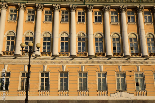 Palais baroque à Saint-Pétersbourg, Russie
