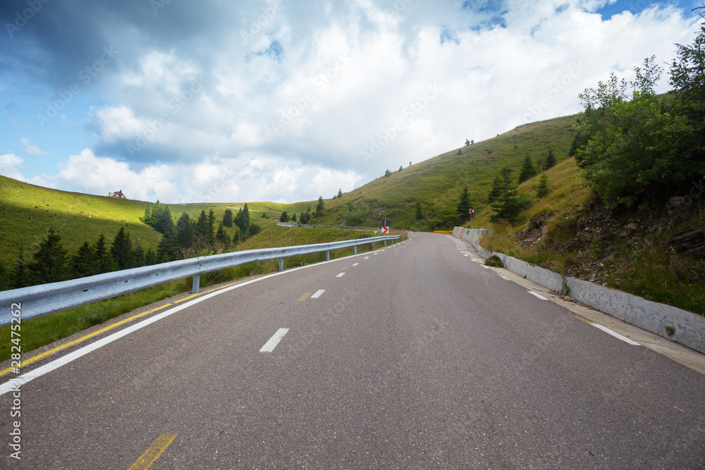 beautiful mountain road beautiful mountain road