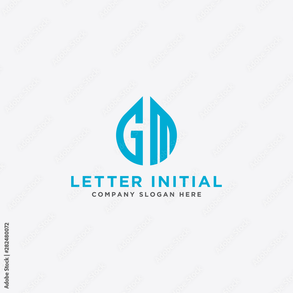 inspiring logo designs for companies from the initial letters of the GM logo icon. -Vectors inspiring logo designs for companies from the initial letters of the GM logo icon. -Vectors