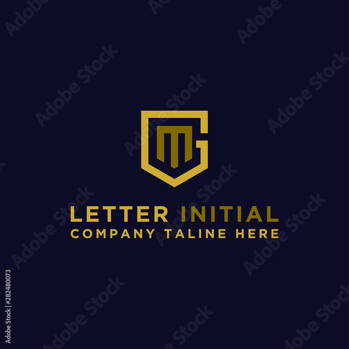 inspiring logo designs for companies from the initial letters of the GM logo icon. -Vectors