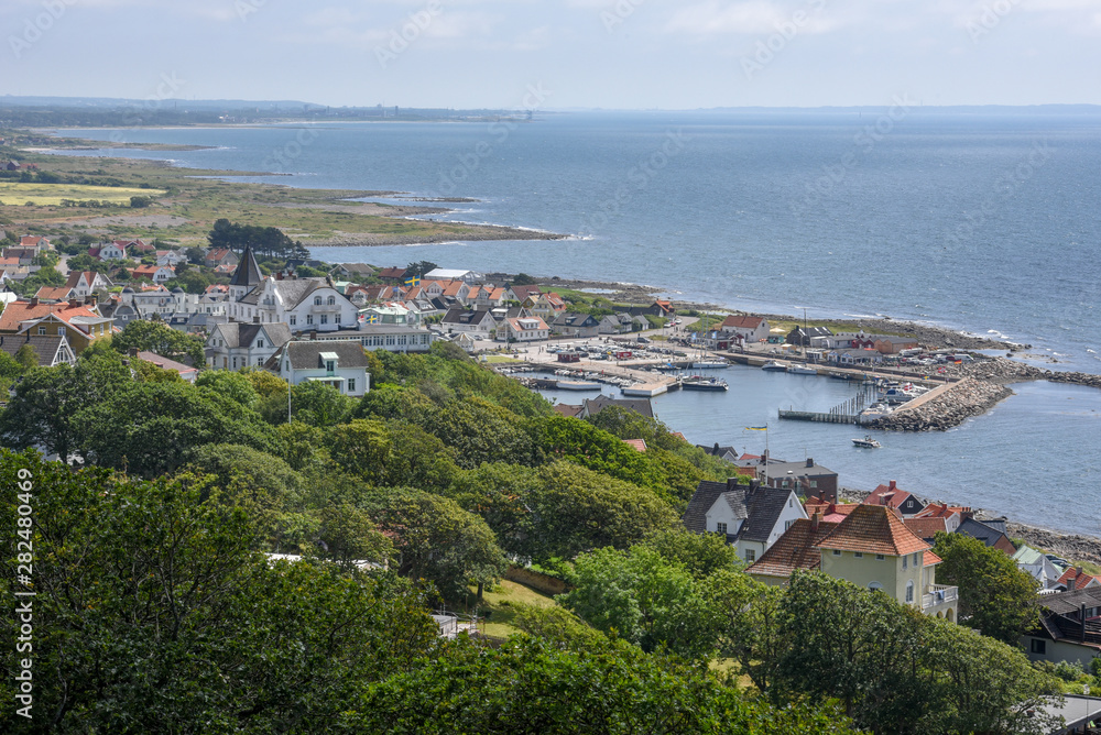 The village of Mölle on south Sweden