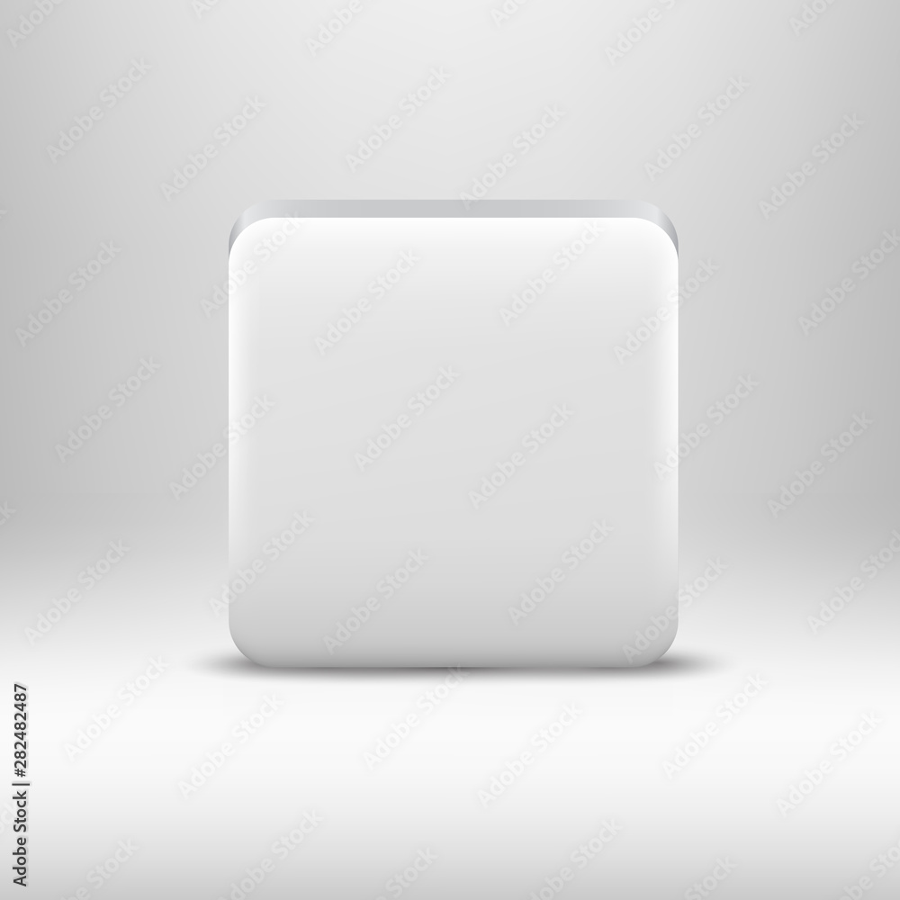 Empty White App Button Icon 4 Empty White App Button Icon 4