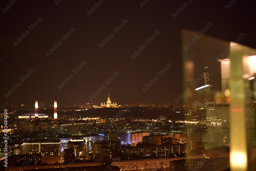 Fototapeta premium Ночная Москва