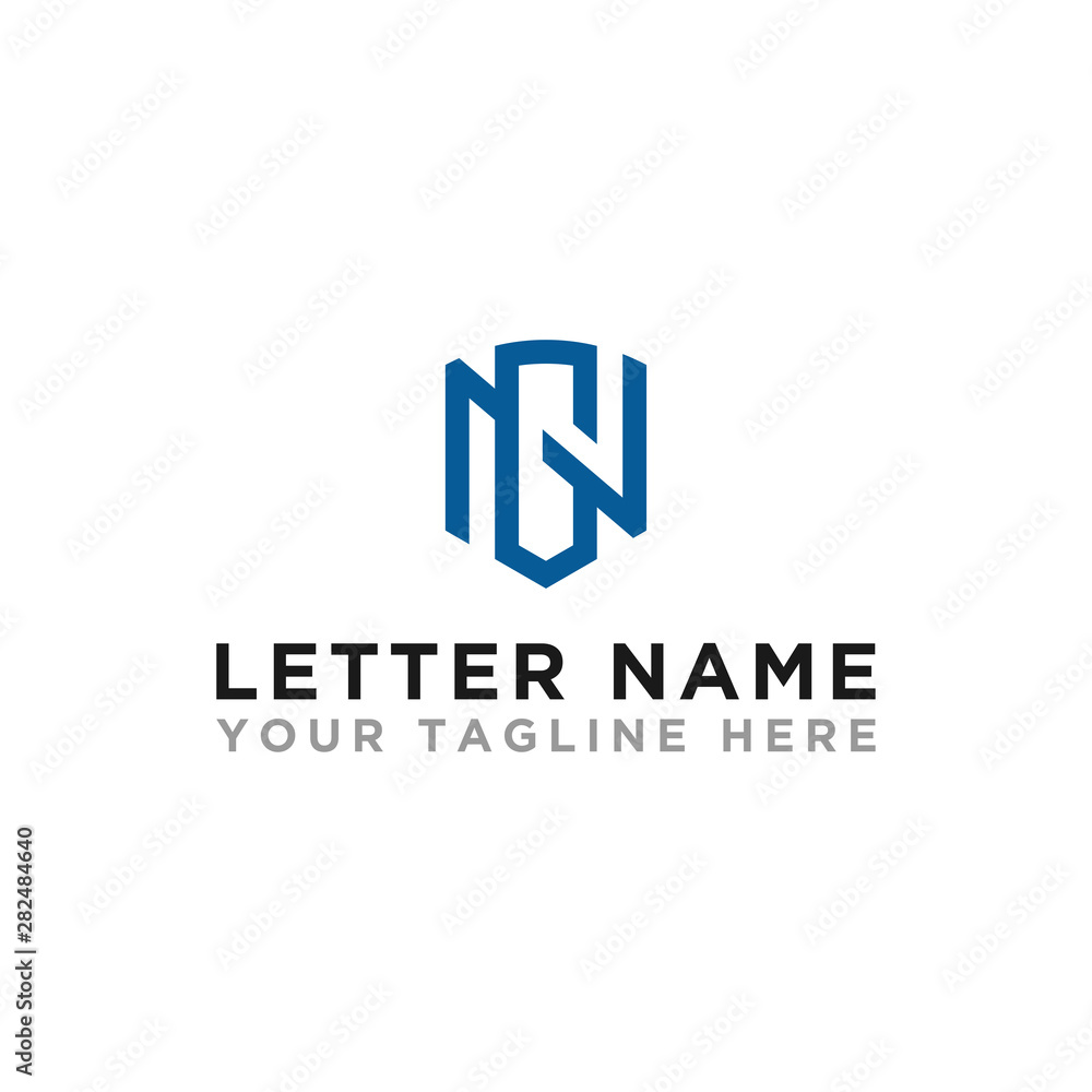 Inspiring company logo designs from the initial letters of the GN logo icon. -Vectors