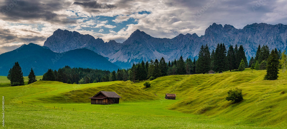 Buckelwiesen im Karwendel bei Mittenwald