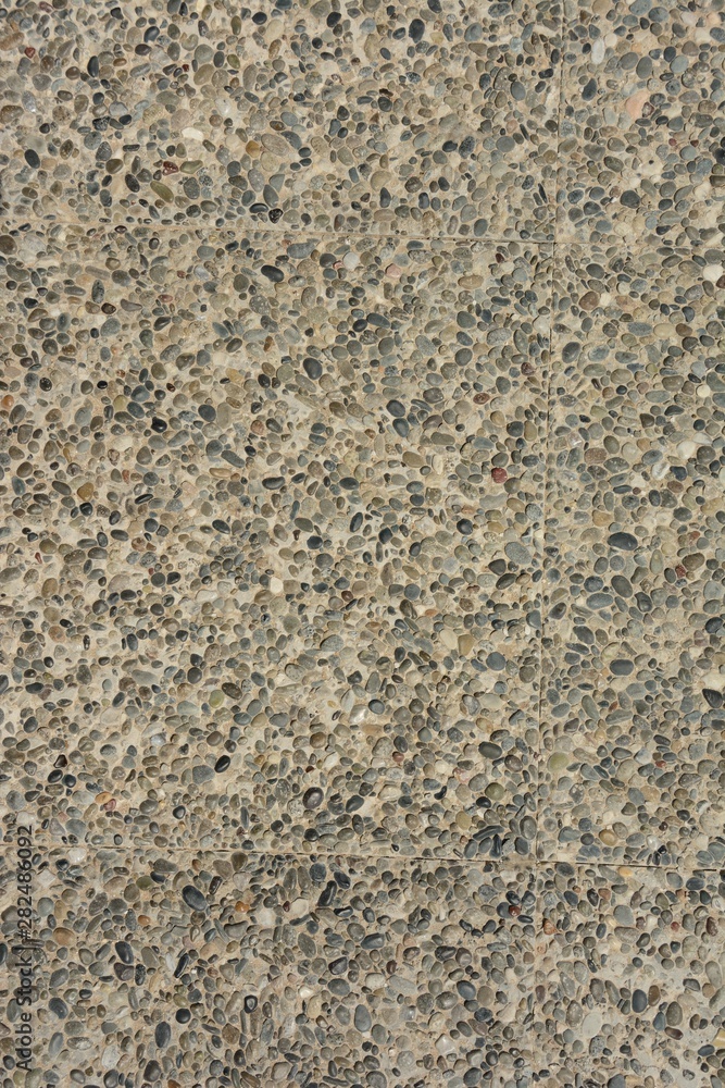the surface of the stones is small. Close up the surface of the stones is small. Close up