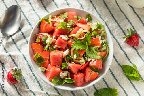 Wallpaper Mural Homemade Raw Feta Watermelon Salad Torontodigital.ca