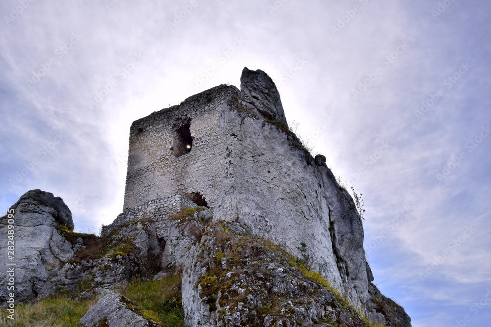 castle on rock