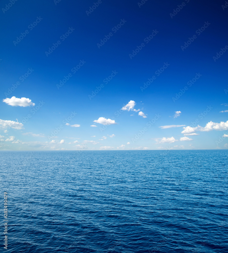 Fototapeta premium sea in Zanzibar beach. Natural tropical water paradise. nature relax. Travel tropical island resort.
