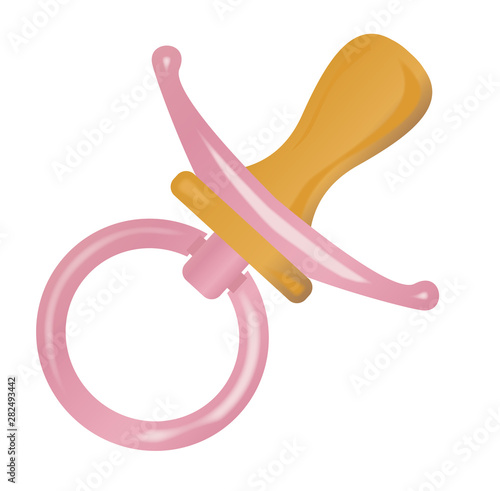 Babies Pink Pacifier