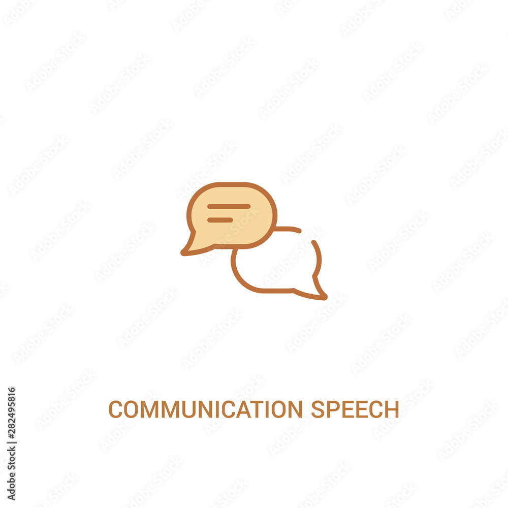 communication speech bubbles concept 2 colored icon. simple line element illustration. outline brown communication speech bubbles symbol. can be used for web and mobile ui/ux. communication speech bubbles concept 2 colored icon. simple line element illustration. outline brown communication speech bubbles symbol. can be used for web and mobile ui/ux.