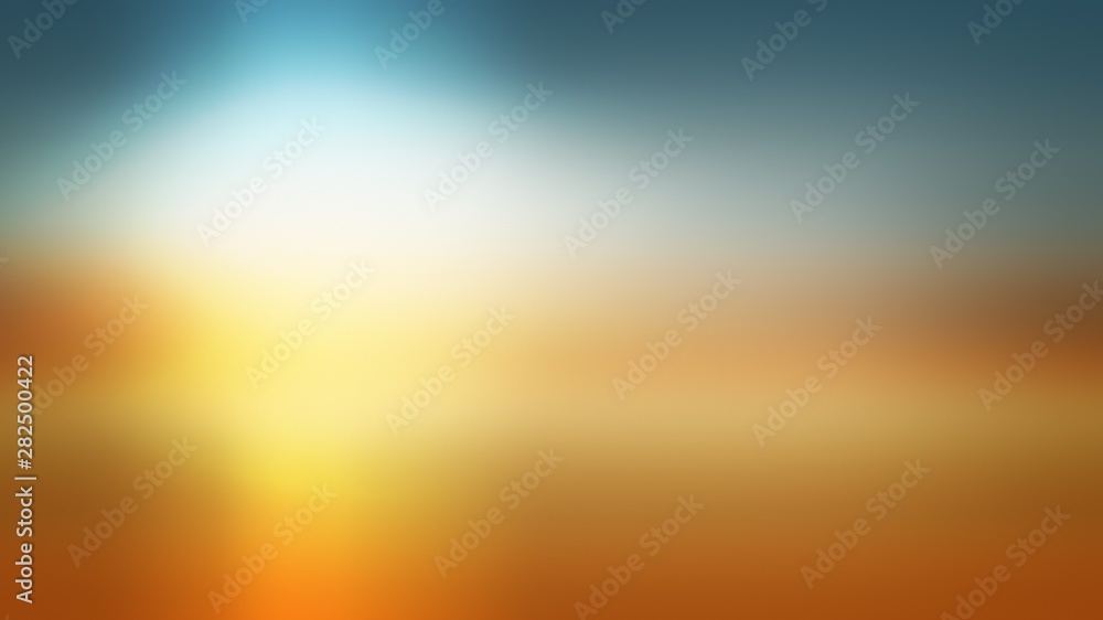 gradient sun background abstract design, illustration website.