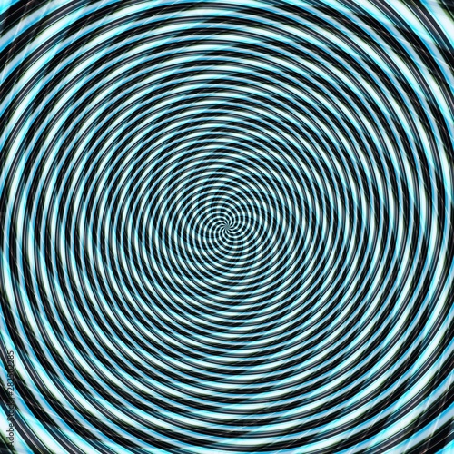 Abstract background illusion hypnotic illustration, deception decoration.