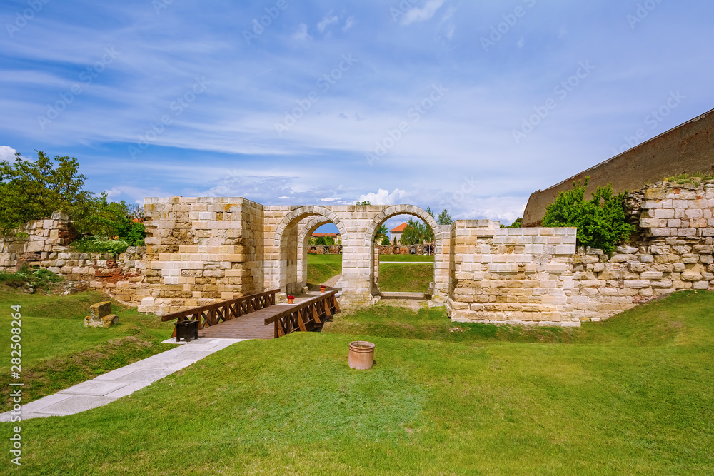 Inside of Alba Carolina Citadel
