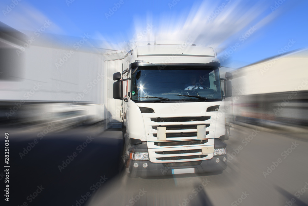 driving truck