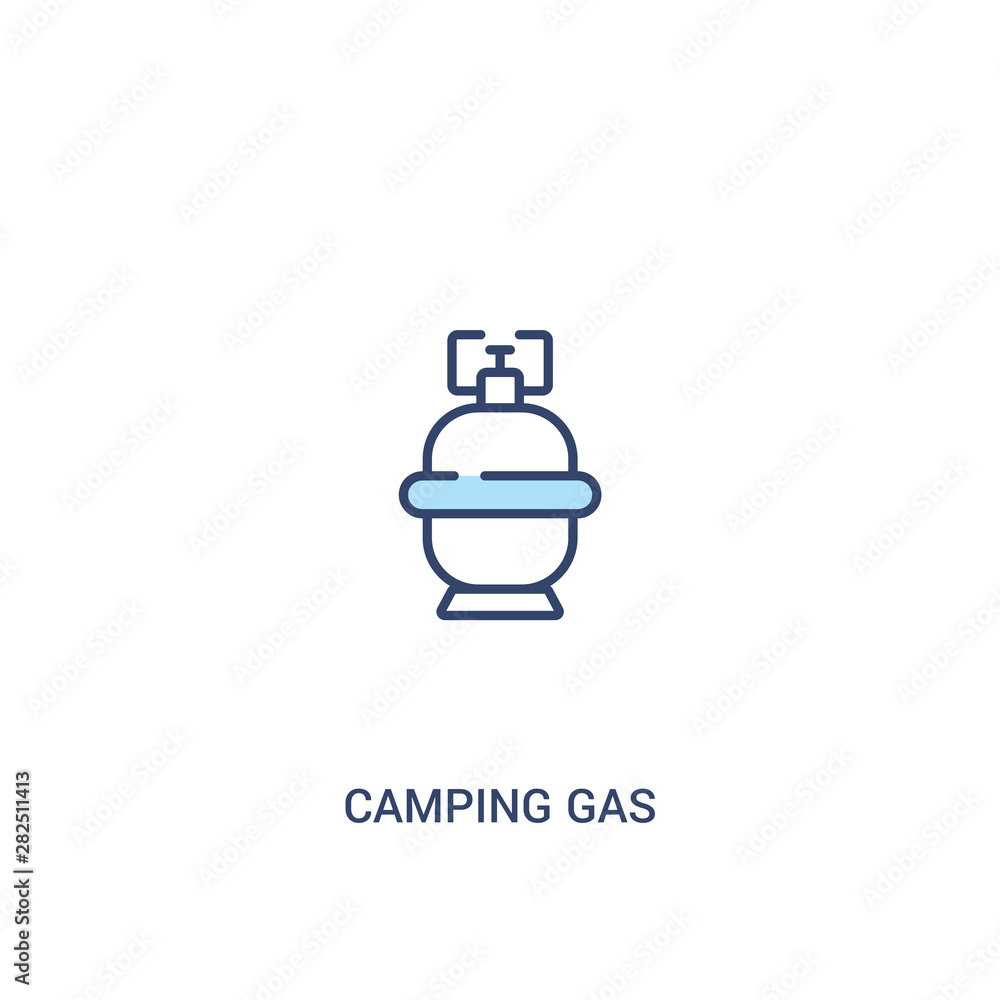 camping gas concept 2 colored icon. simple line element illustration. outline blue camping gas symbol. can be used for web and mobile ui/ux. camping gas concept 2 colored icon. simple line element illustration. outline blue camping gas symbol. can be used for web and mobile ui/ux.