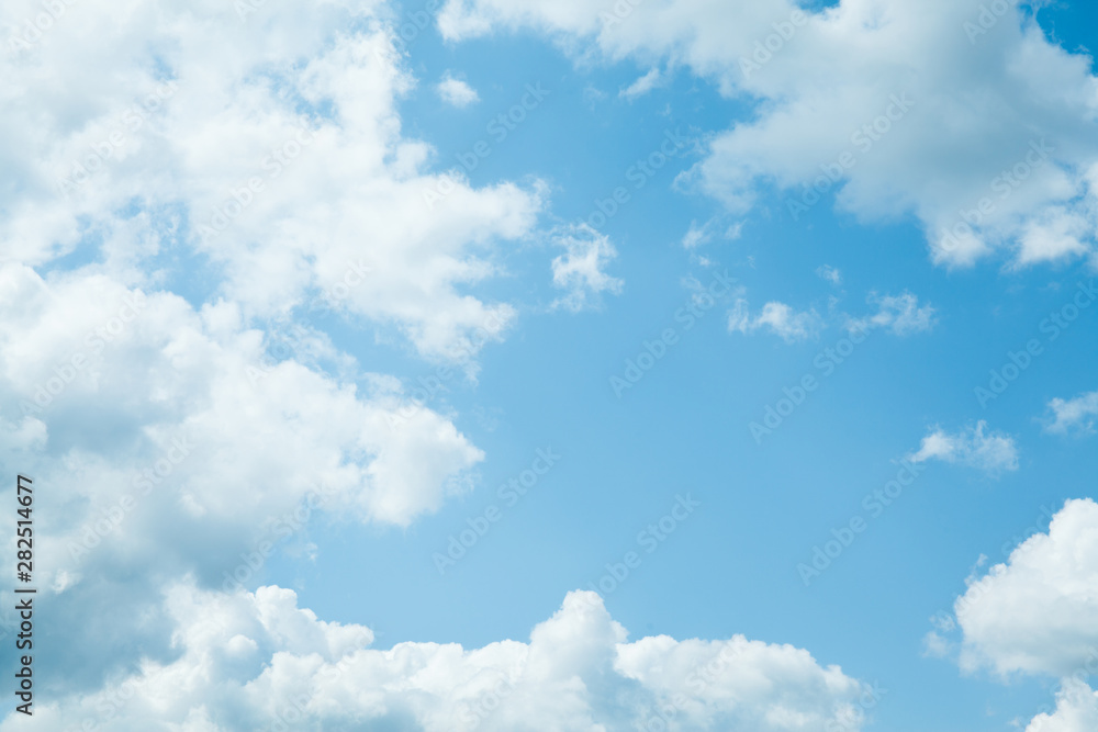 Blue sky background with clouds Blue sky background with clouds