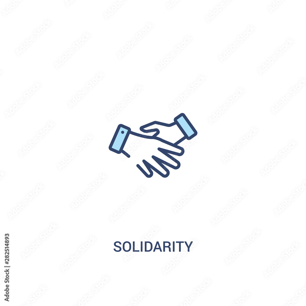 solidarity concept 2 colored icon. simple line element illustration. outline blue solidarity symbol. can be used for web and mobile ui/ux. solidarity concept 2 colored icon. simple line element illustration. outline blue solidarity symbol. can be used for web and mobile ui/ux.