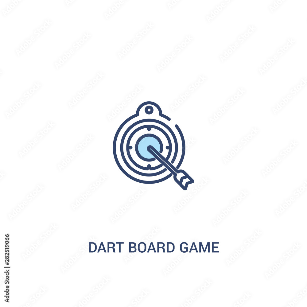 dart board game concept 2 colored icon. simple line element illustration. outline blue dart board game symbol. can be used for web and mobile ui/ux. dart board game concept 2 colored icon. simple line element illustration. outline blue dart board game symbol. can be used for web and mobile ui/ux.