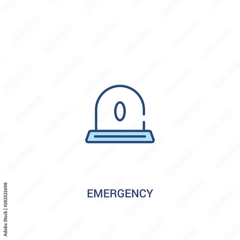 emergency concept 2 colored icon. simple line element illustration. outline blue emergency symbol. can be used for web and mobile ui/ux. emergency concept 2 colored icon. simple line element illustration. outline blue emergency symbol. can be used for web and mobile ui/ux.