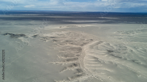 Mongolia. Gobi Desert. Desert sand pattern.