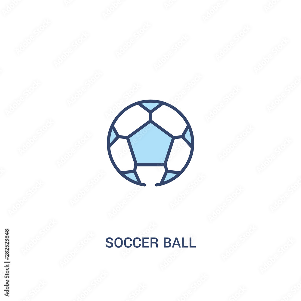 soccer ball concept 2 colored icon. simple line element illustration. outline blue soccer ball symbol. can be used for web and mobile ui/ux. soccer ball concept 2 colored icon. simple line element illustration. outline blue soccer ball symbol. can be used for web and mobile ui/ux.
