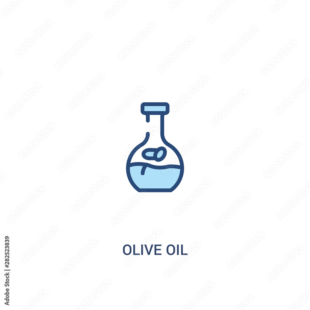olive oil concept 2 colored icon. simple line element illustration. outline blue olive oil symbol. can be used for web and mobile ui/ux. olive oil concept 2 colored icon. simple line element illustration. outline blue olive oil symbol. can be used for web and mobile ui/ux.
