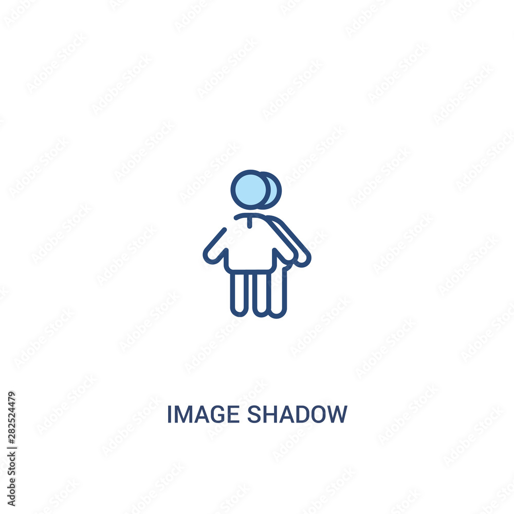 image shadow concept 2 colored icon. simple line element illustration. outline blue image shadow symbol. can be used for web and mobile ui/ux. image shadow concept 2 colored icon. simple line element illustration. outline blue image shadow symbol. can be used for web and mobile ui/ux.