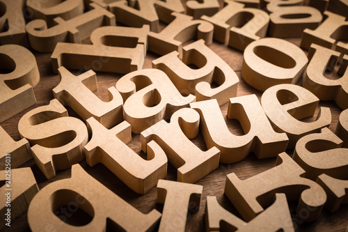 Stay True in Scattered Letters