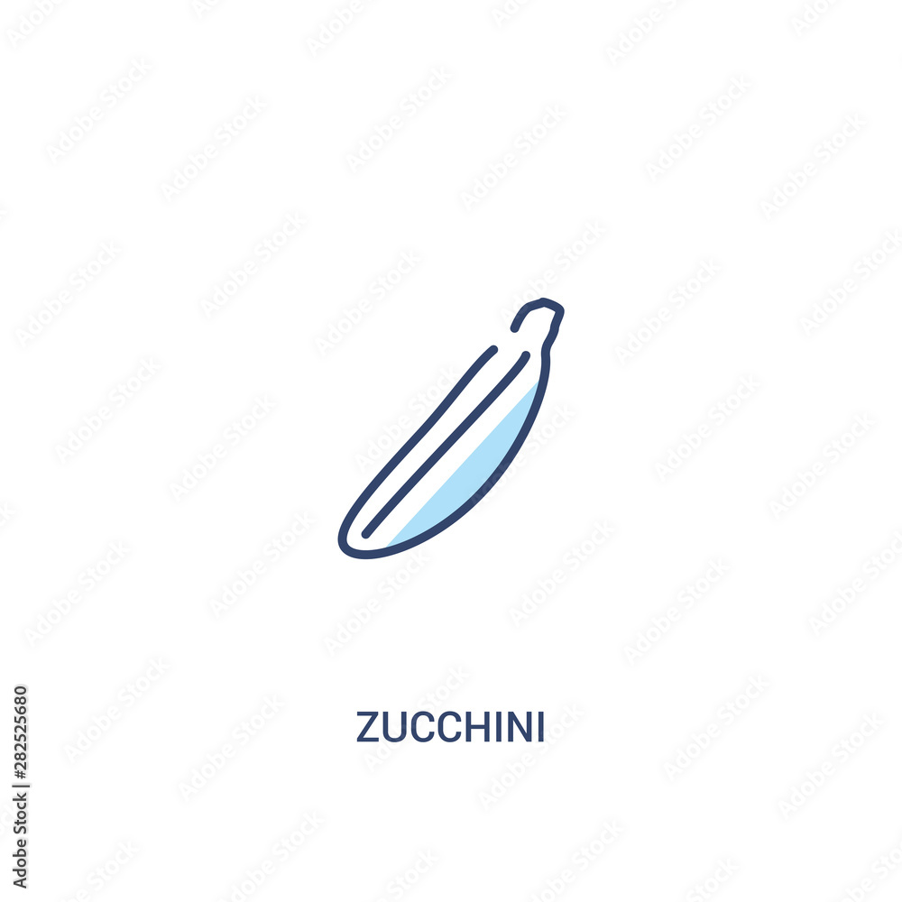 zucchini concept 2 colored icon. simple line element illustration. outline blue zucchini symbol. can be used for web and mobile ui/ux. zucchini concept 2 colored icon. simple line element illustration. outline blue zucchini symbol. can be used for web and mobile ui/ux.