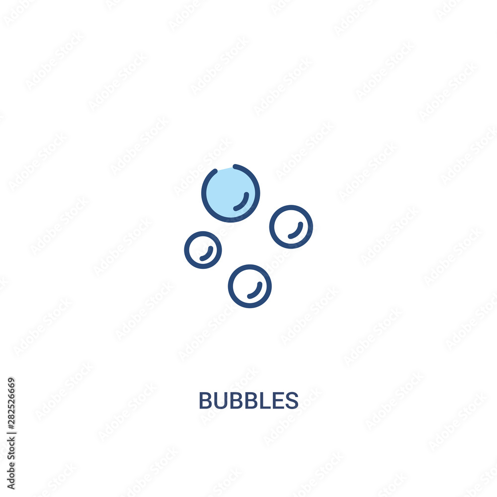 bubbles concept 2 colored icon. simple line element illustration. outline blue bubbles symbol. can be used for web and mobile ui/ux. bubbles concept 2 colored icon. simple line element illustration. outline blue bubbles symbol. can be used for web and mobile ui/ux.
