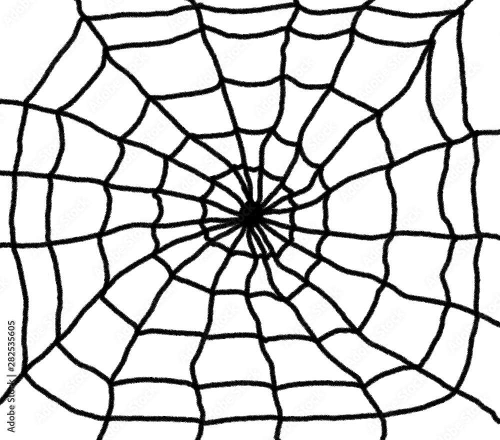 Obraz premium Spiders Web Illustration