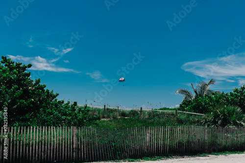 Hot hair baloon in landscape