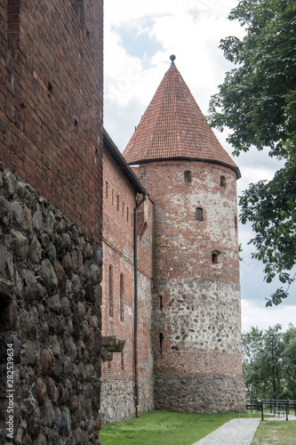 Medieval Bytow teutonic castle on Kashubia, Poland © marcinm111
