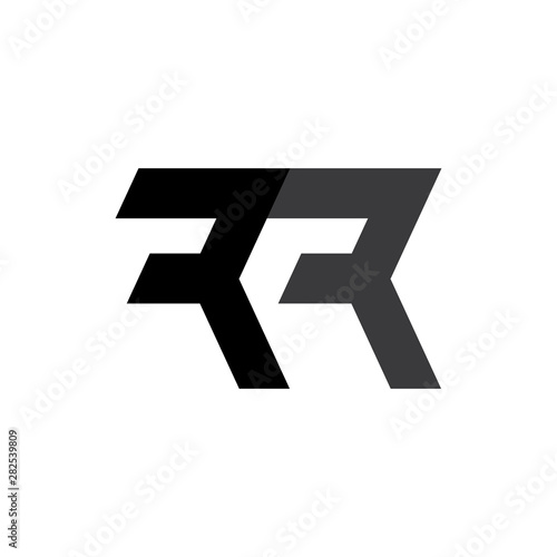 Free Download Letter RR logo design vector - GFXLoad