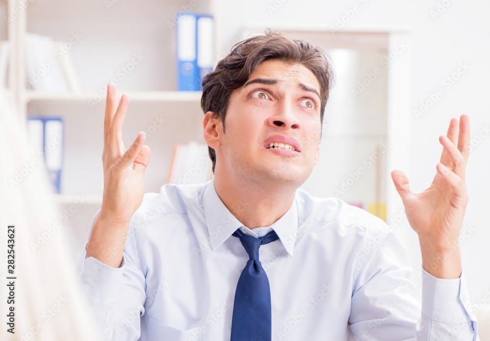 Young man visiting psychiatrist doctor for consultation Young man visiting psychiatrist doctor for consultation