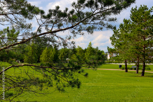 Public park in Saskatoon Saskatchewan Canada