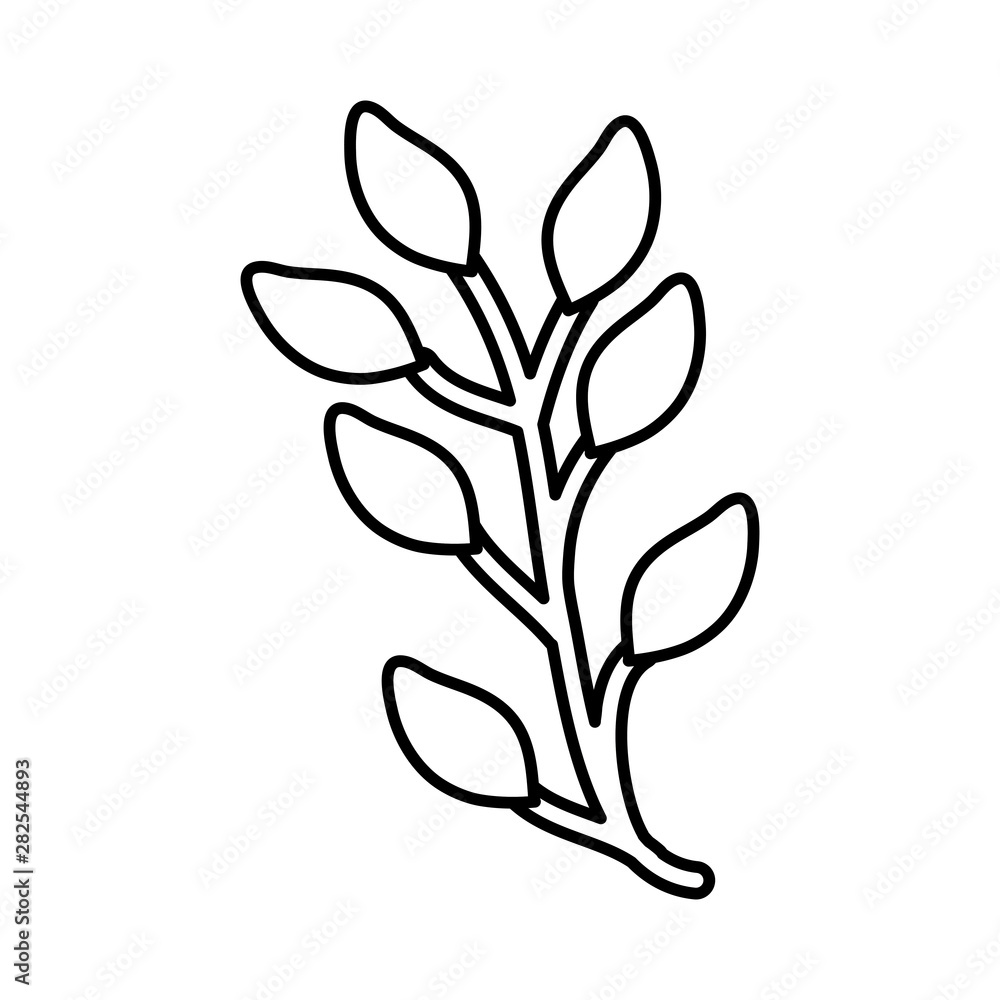 leafs plants garden nature icon leafs plants garden nature icon