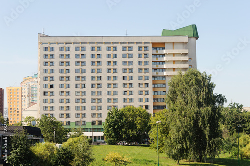 Many-storied building in Minsk