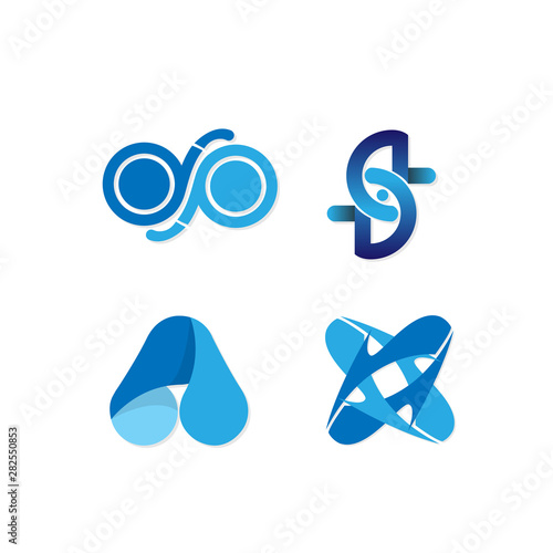 icon symbol logo sign graphic vector template design element set