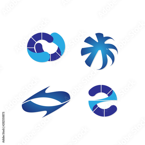 icon symbol logo sign graphic vector template design element set