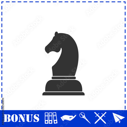 Chess icon flat